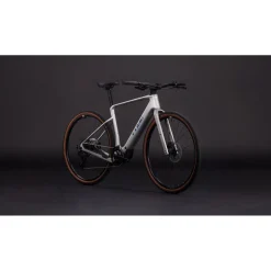 CUBE NULANE HYBRID C:62 Race 400X - Carbon Fitness E-Bike - 2026 - sleekgrey / prism