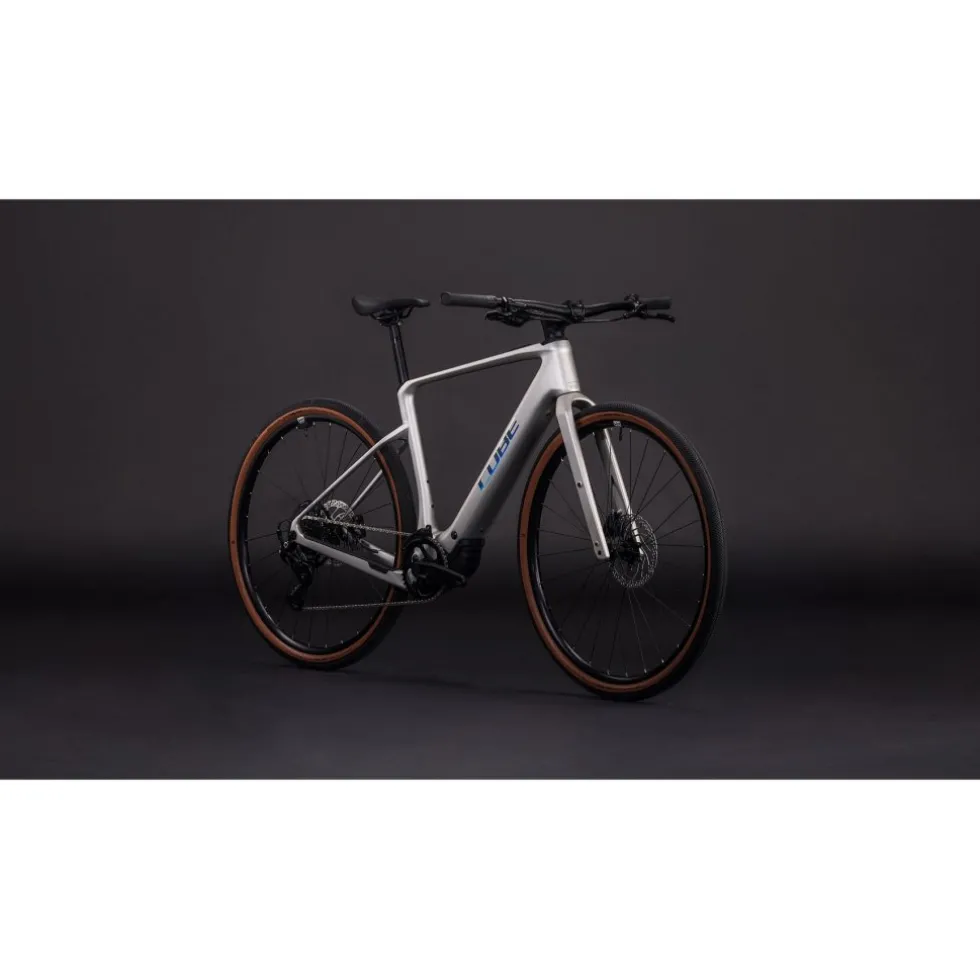 CUBE NULANE HYBRID C:62 Race 400X - Carbon Fitness E-Bike - 2026 - sleekgrey / prism