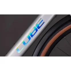 CUBE NULANE HYBRID C:62 Race 400X FE - Carbon Fitness E-Bike - 2026 - sleekgrey / prism
