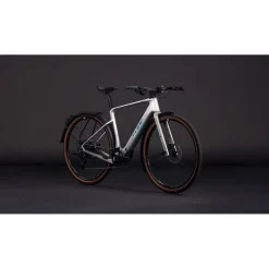 CUBE NULANE HYBRID C:62 Race 400X FE - Carbon Fitness E-Bike - 2026 - sleekgrey / prism