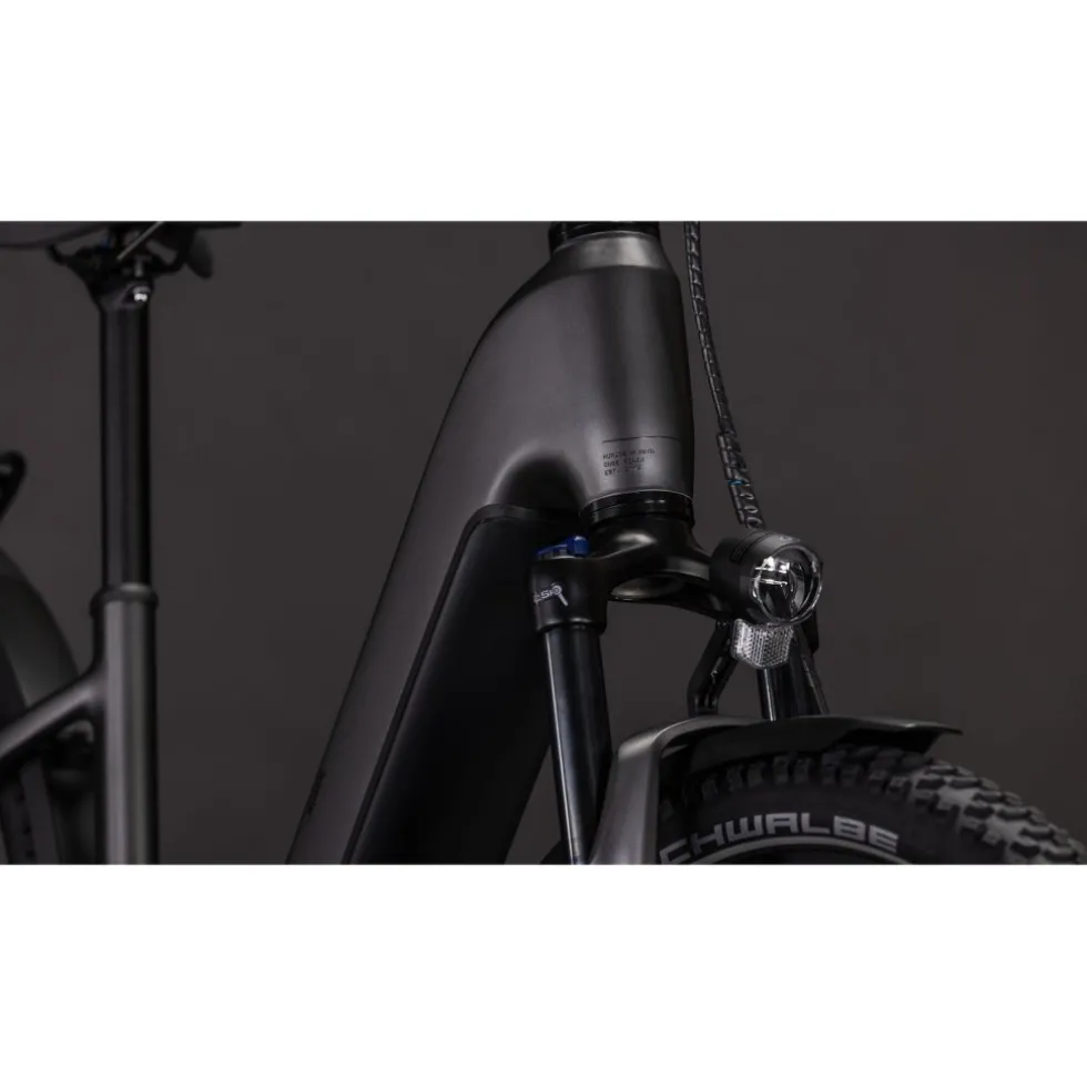 CUBE NURIDE HYBRID Performance 600 - Easy Entry - E-Bike - 2026 - slabgrey / black