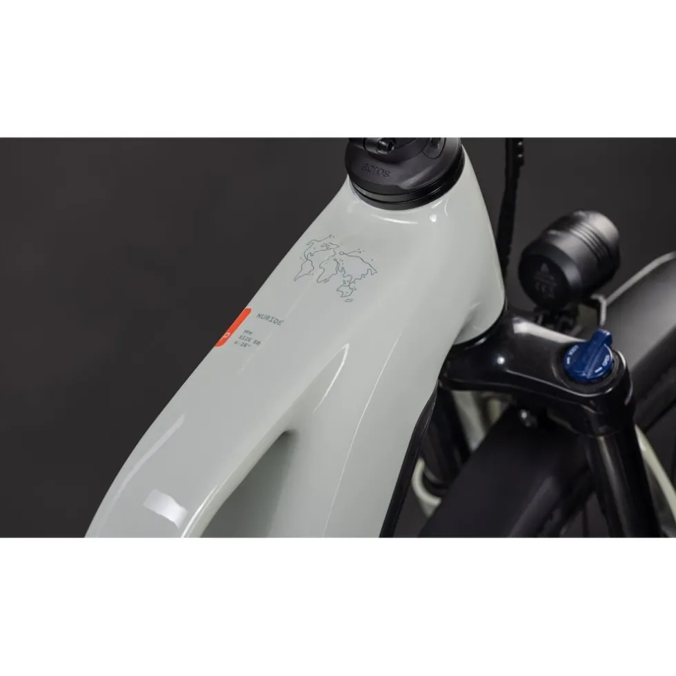CUBE NURIDE HYBRID Performance 600 - Trapeze - E-Bike - 2026 - desertstone / grey