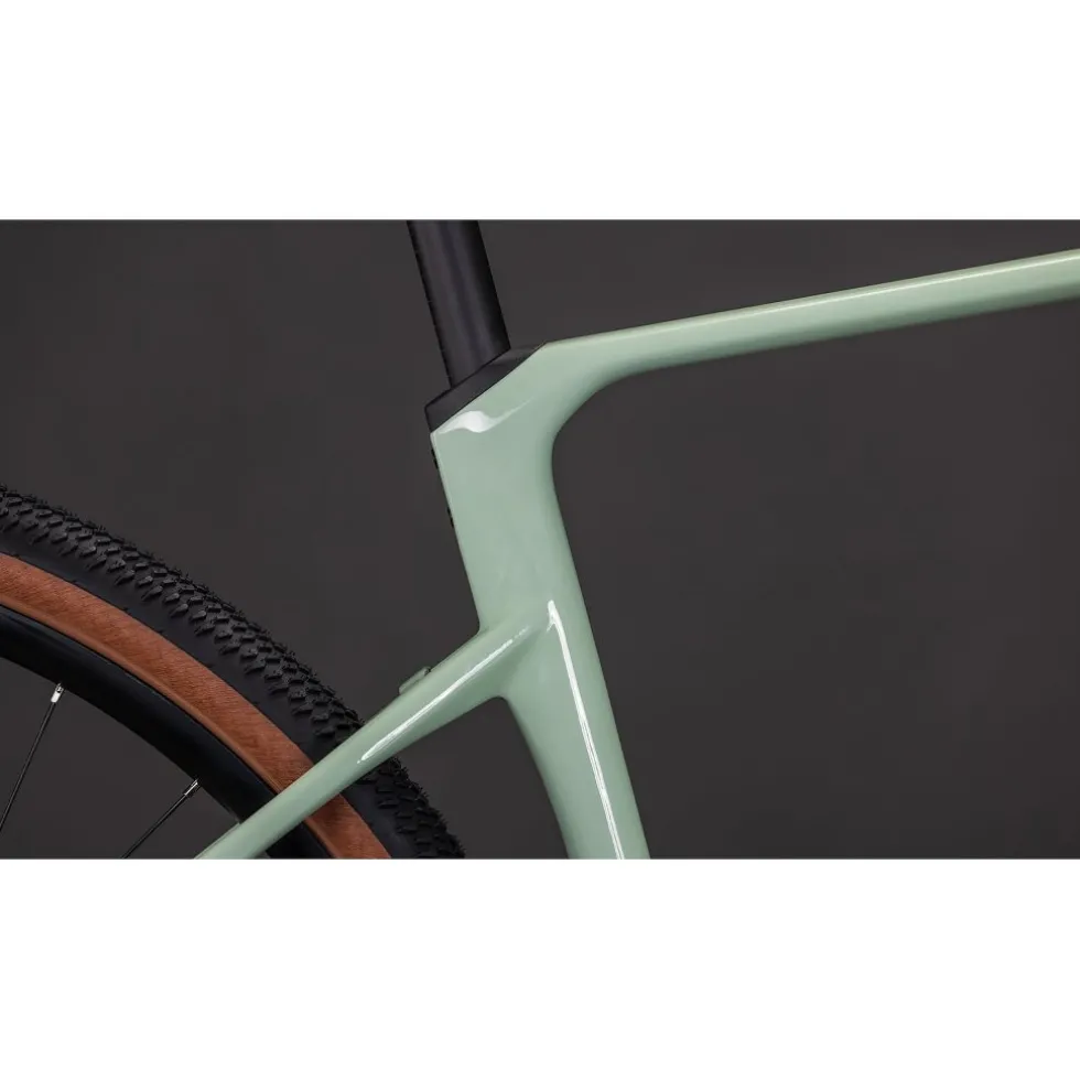 CUBE NUROAD C:62 ONE - Carbon Gravel Bike - 2026 - aloegreen / black