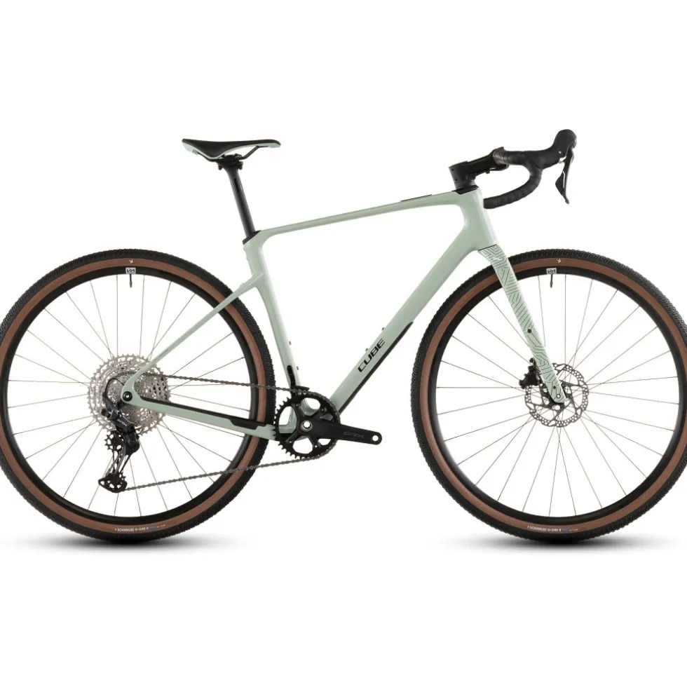 CUBE NUROAD C:62 ONE - Carbon Gravel Bike - 2026 - aloegreen / black
