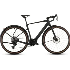 CUBE NUROAD HYBRID C:62 EXC 400X FE - Carbon Gravel E-Bike - 2026 - blackline