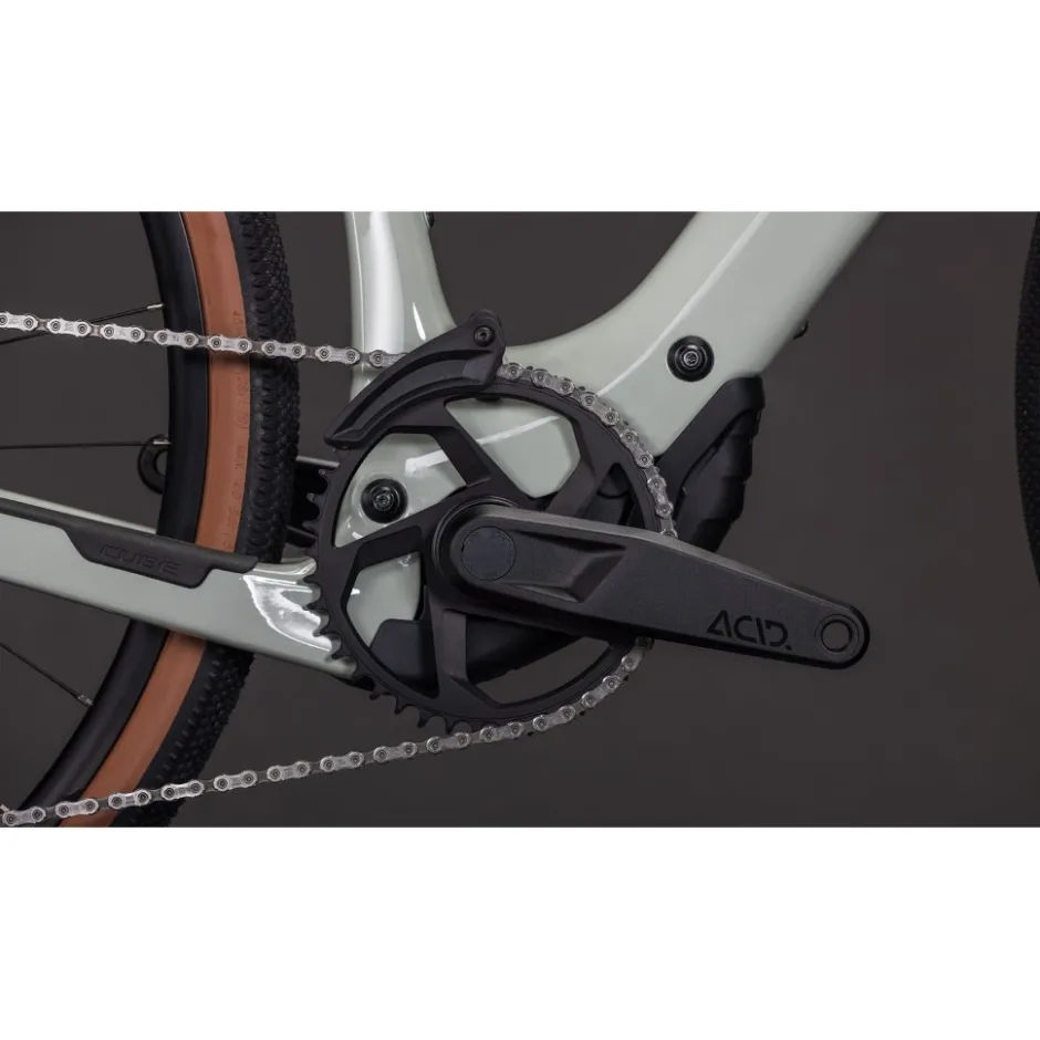Elektrische Gravelbikes|Elektrische Fietsen < CUBE NUROAD HYBRID C:62 Race 400X - Carbon Grave E-Bike - 2026 - reedbeige / back