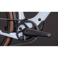 CUBE NUROAD HYBRID C:62 SLX 400X FE - Carbon Gravel E-Bike - 2026 - iceblue / prism