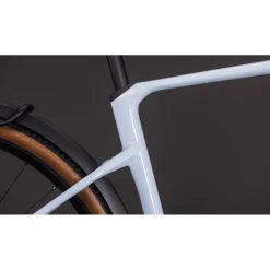 CUBE NUROAD HYBRID C:62 SLX 400X FE - Carbon Gravel E-Bike - 2026 - iceblue / prism