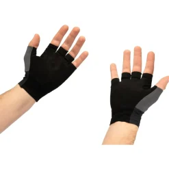 CUBE RACE Handschoenen met Korte Vingers - zwart