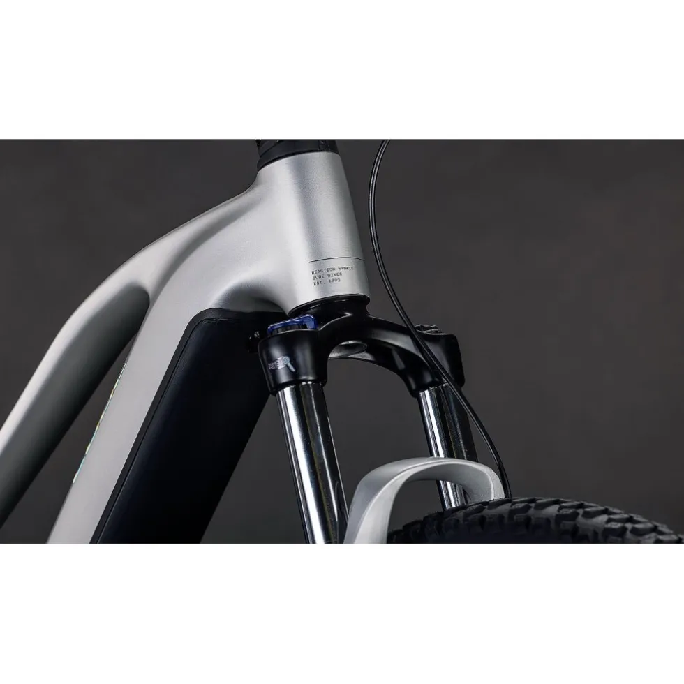 CUBE REACTION HYBRID ONE 800 - Trapeze - E-MTB - 2026 - 27.5“ – sleekgrey / prism