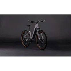CUBE REACTION HYBRID Performance 600 FE - Easy Entry - E-MTB - 2026 - plumgrey / black