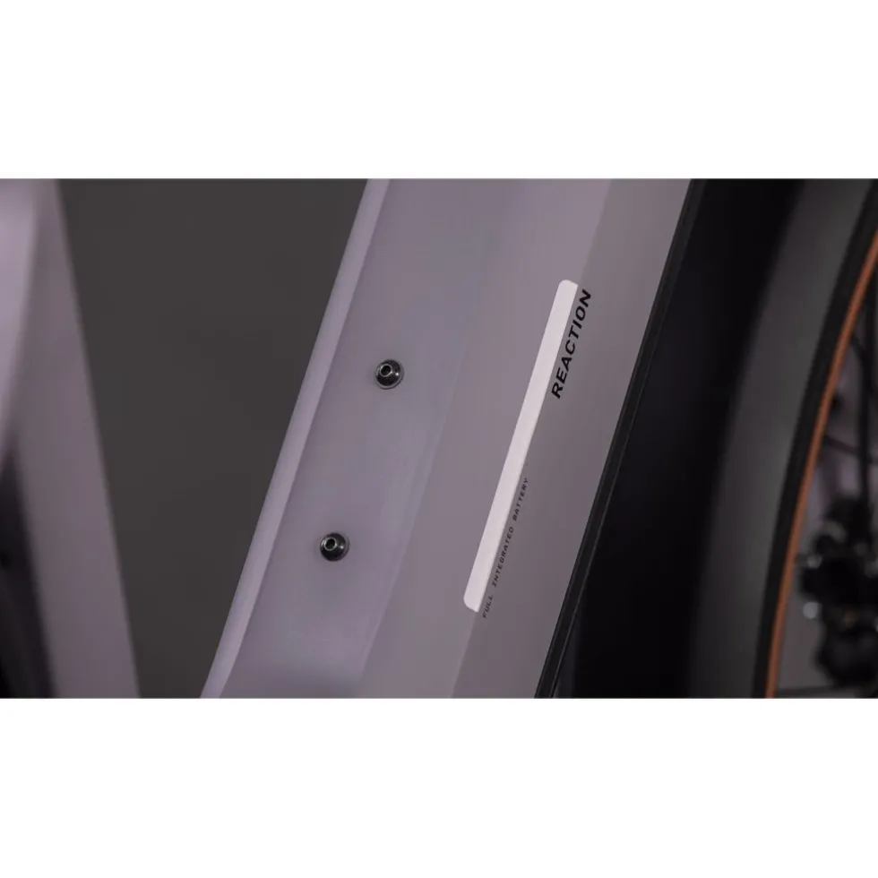 CUBE REACTION HYBRID Performance 600 FE - Easy Entry - E-MTB - 2026 - plumgrey / black