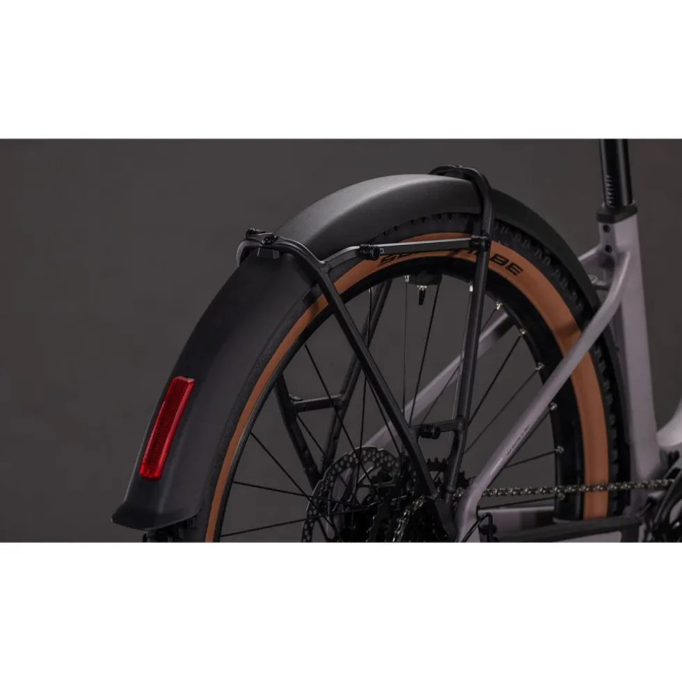 CUBE REACTION HYBRID Performance 600 FE - Easy Entry - E-MTB - 2026 - plumgrey / black