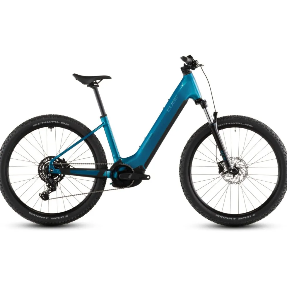 CUBE REACTION HYBRID Performance 600 - Easy Entry - E-MTB - 2026 - electricblue / dazzle