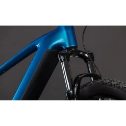 CUBE REACTION HYBRID Performance 600 - E-MTB - 2026 - 27.5“ – electricblue / dazzle