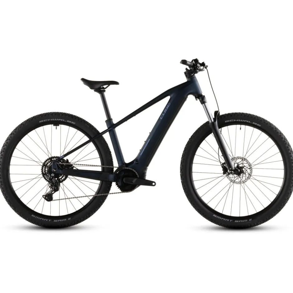 Elektrische Fietsen|E-Mtb Hardtail < CUBE REACTION HYBRID Perforance 600 - E-TB - 2026 - 29“ – indigobue / refex