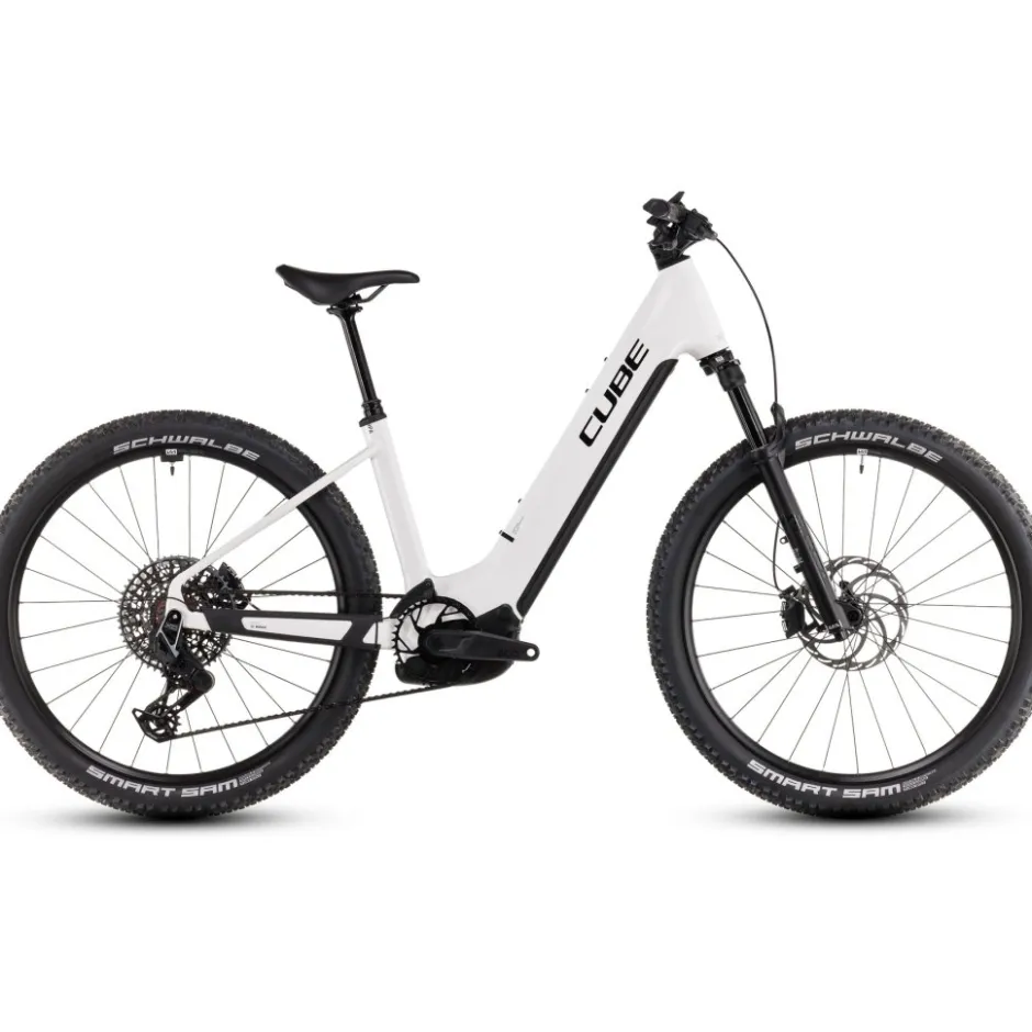 Elektrische Fietsen|E-Mtb Hardtail < CUBE REACTION HYBRID ST 800 - Easy Entry E-Mountainbike - 2025 - 27.5" - metaicwhite / back