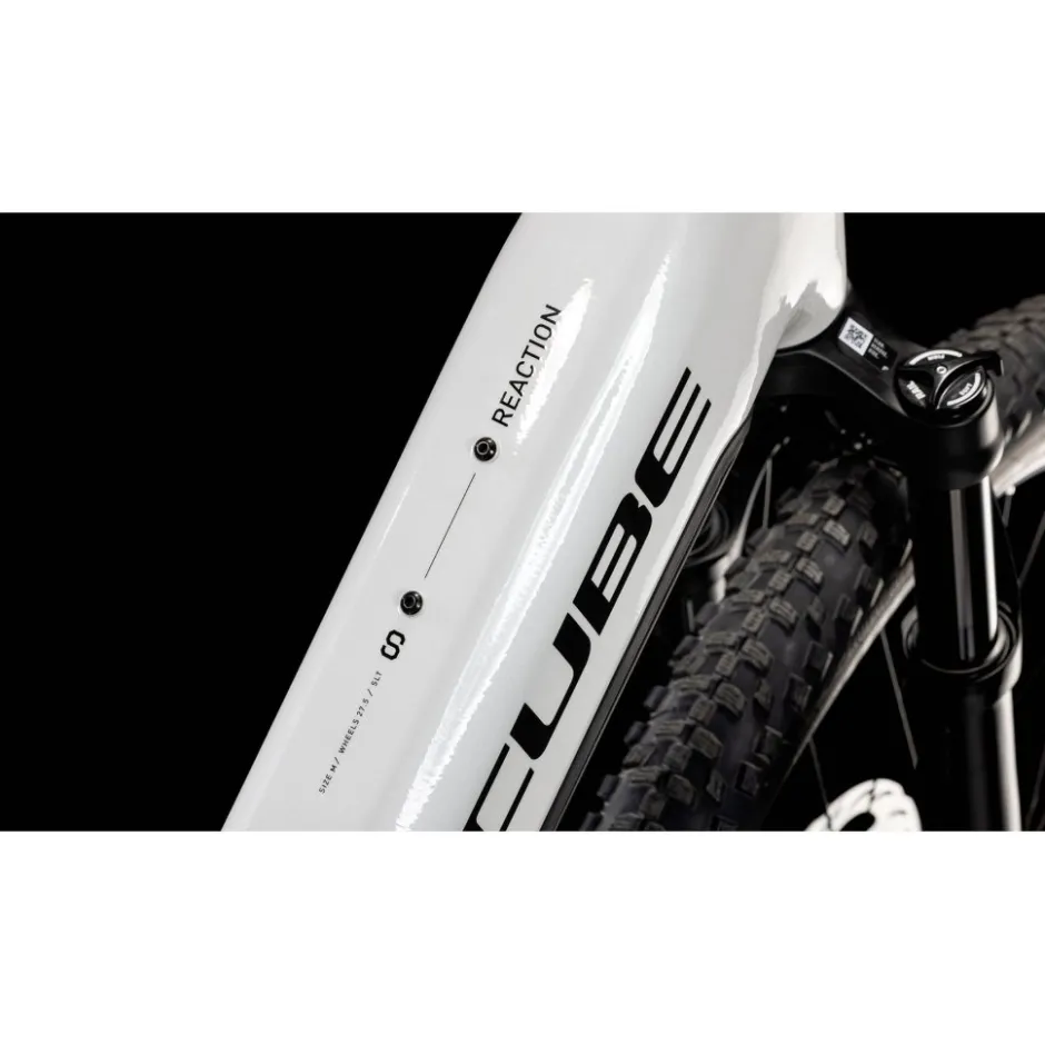 Elektrische Fietsen|E-Mtb Hardtail < CUBE REACTION HYBRID ST 800 - Easy Entry E-Mountainbike - 2025 - 27.5" - metaicwhite / back
