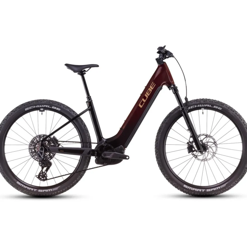 CUBE REACTION HYBRID SLT 800 - Easy Entry E-Mountainbike - 2025 - 27.5" - solareclipse / bronze
