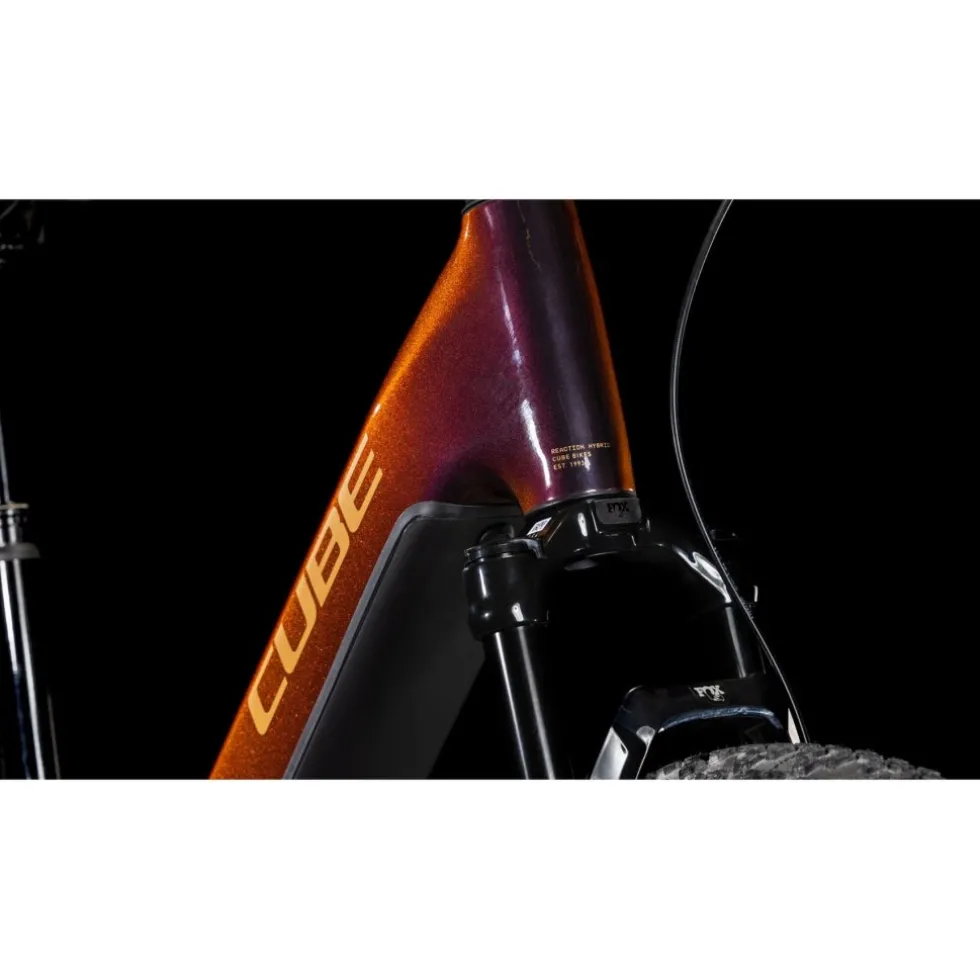 CUBE REACTION HYBRID SLT 800 - Easy Entry E-Mountainbike - 2025 - 27.5" - solareclipse / bronze