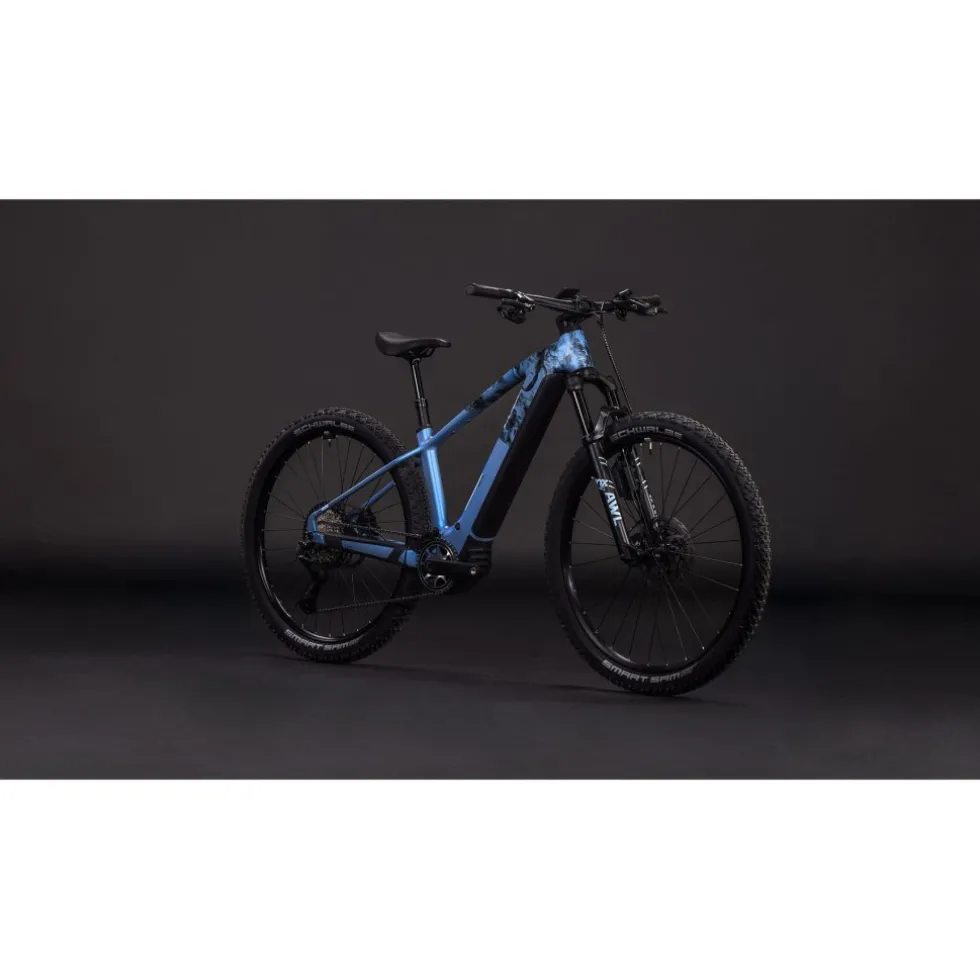 CUBE REACTION HYBRID SLT 800 - E-MTB - 2026 - 27.5“ – hazeblue / fume