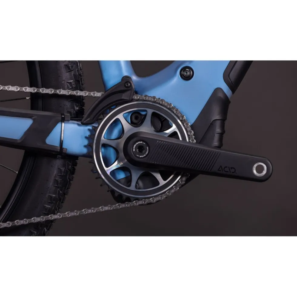 CUBE REACTION HYBRID SLT 800 - E-MTB - 2026 - 27.5“ – hazeblue / fume