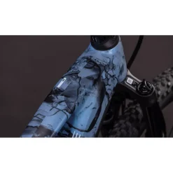 CUBE REACTION HYBRID SLT 800 - E-MTB - 2026 - 27.5“ – hazeblue / fume