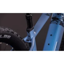 CUBE REACTION HYBRID SLT 800 - E-MTB - 2026 - 27.5“ – hazeblue / fume
