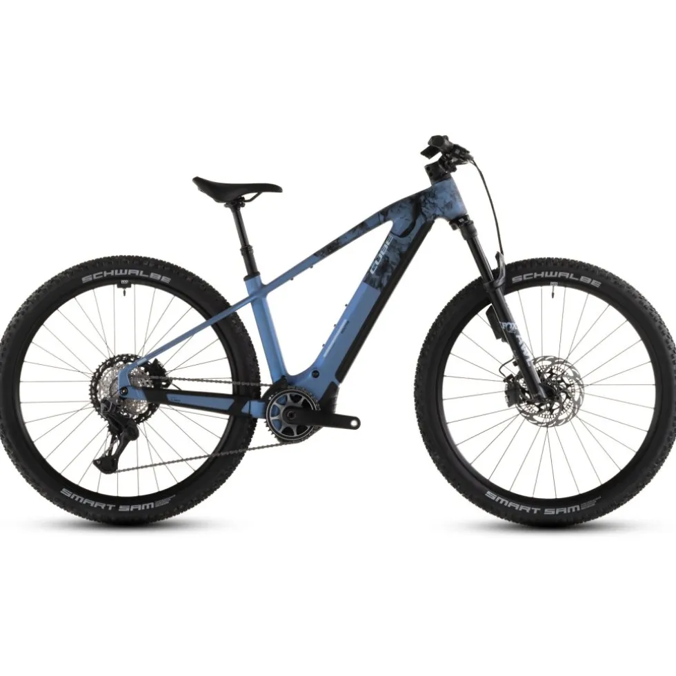 CUBE REACTION HYBRID SLT 800 - E-MTB - 2026 - 27.5“ – hazeblue / fume