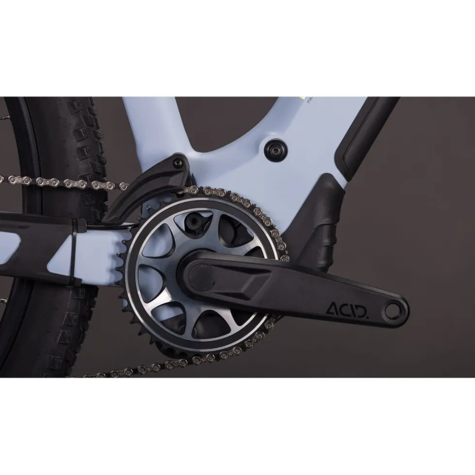 CUBE REACTION HYBRID SLX 800 - Trapeze - E-MTB - 2026 - 29“ – gauzegrey / iceblue