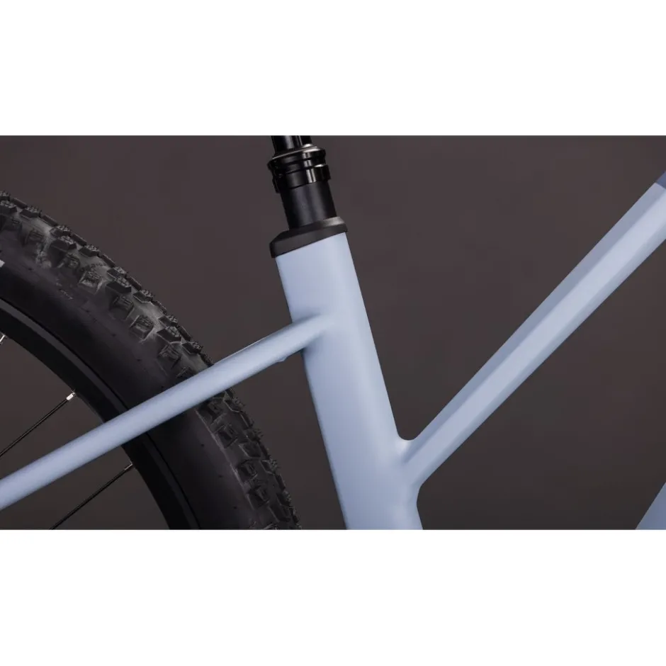 Elektrische Fietsen|E-Mtb Hardtail < CUBE REACTION HYBRID LX 800 - Trapeze - E-MTB - 2026 - 27.5“ – gauzegrey / iceblue