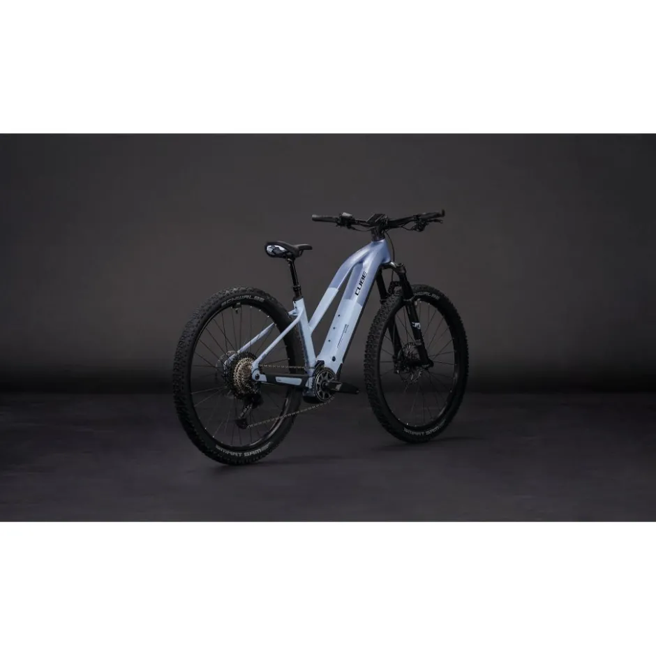 Elektrische Fietsen|E-Mtb Hardtail < CUBE REACTION HYBRID LX 800 - Trapeze - E-MTB - 2026 - 27.5“ – gauzegrey / iceblue