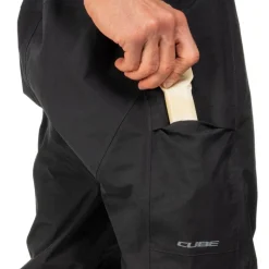 CUBE ROAD/XC Regenbroek voor heren - black