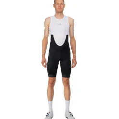 CUBE ROAD/XC TEAMLINE Fietsbroek met bretels heren - black