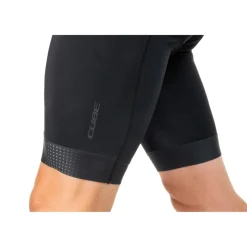 CUBE ROAD/XC TEAMLINE Fietsbroek met bretels heren - black