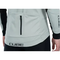 CUBE ROAD/XC Teamline Multifunctionele Jas Heren - black´n´grey