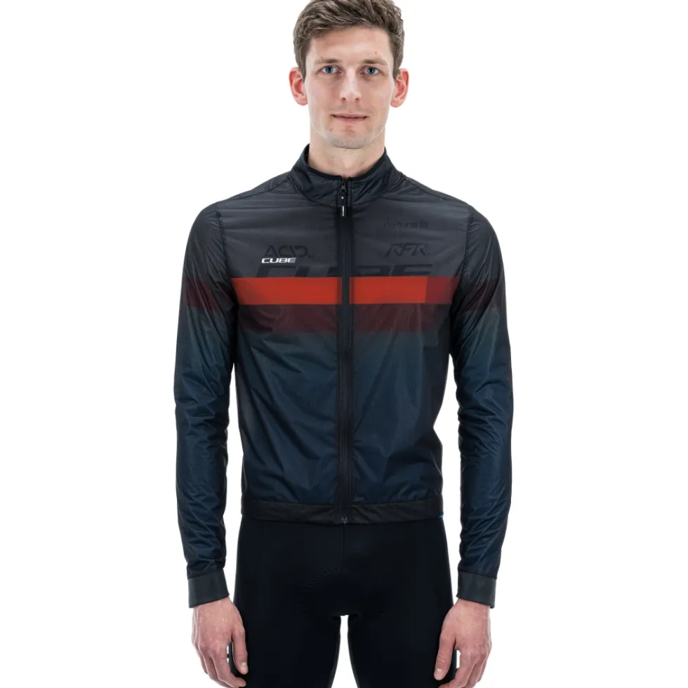 CUBE ROAD/XC Teamline Windbreaker Heren - zwart