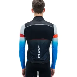 CUBE ROAD/XC Teamline Windvest Heren - zwart