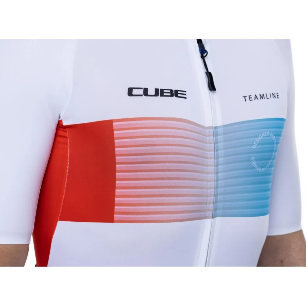 CUBE ROAD/XC Teamline XC Racebody Heren - black´n´blue´n´white