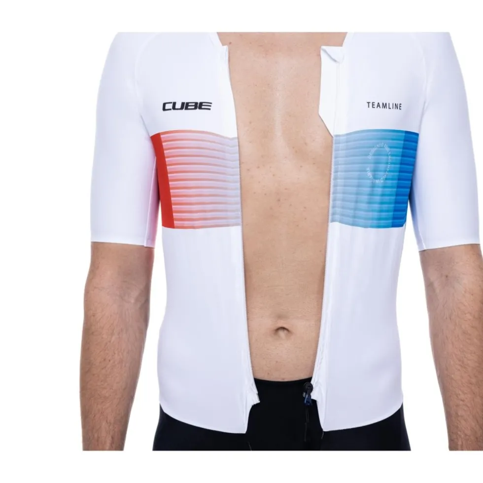 CUBE ROAD/XC Teamline XC Racebody Heren - black´n´blue´n´white
