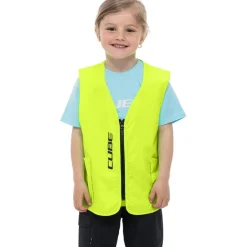 Overige Producten < CUBE ROOKIE CPT Veiigheidsvest Kinderen - neon yeow