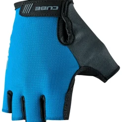 CUBE ROOKIE Race Handschoenen met korte vingers voor kinderen - topas blue