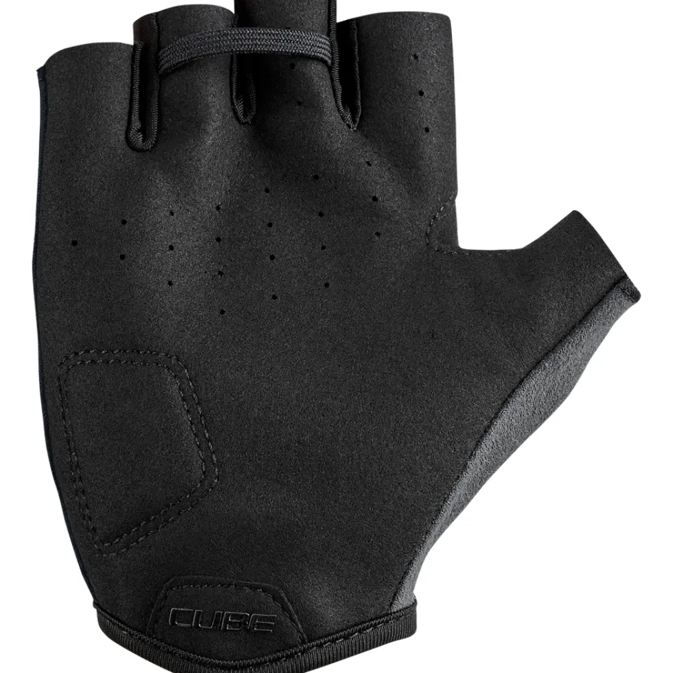 CUBE ROOKIE Race Handschoenen met korte vingers voor kinderen - black