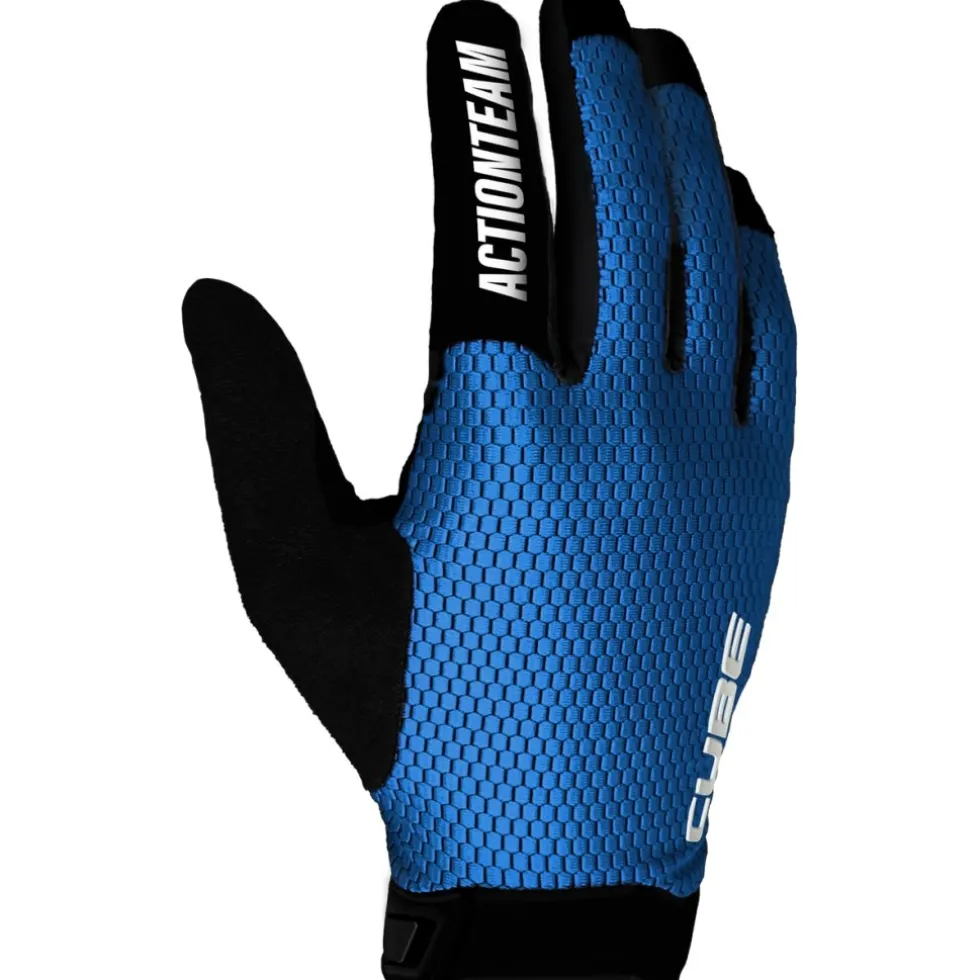 CUBE ROOKIE X Actionteam Handschoenen Kinderen - blauw