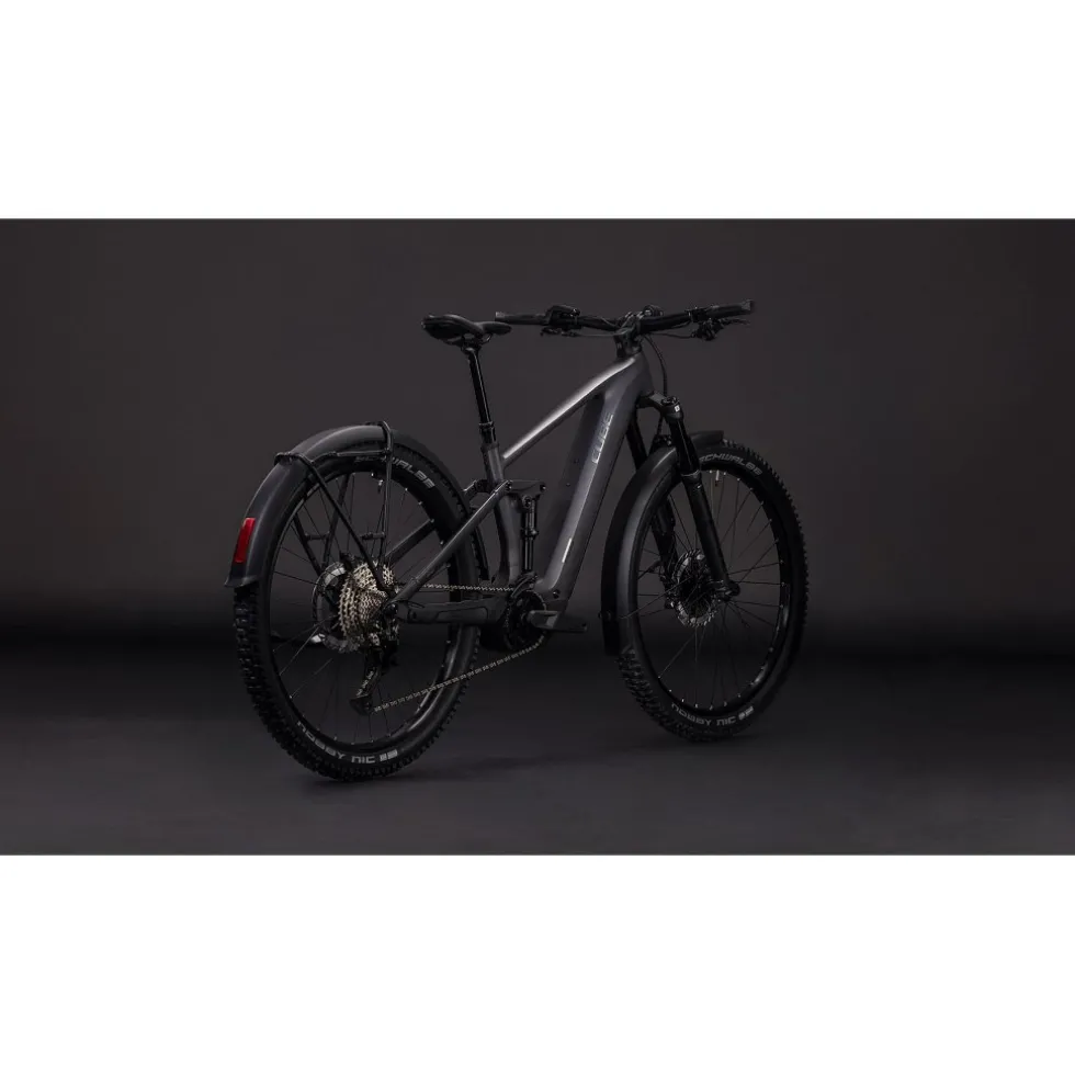 CUBE STEREO HYBRID ONE44 EXC 800 FE - E-Mountainbike - 2026 - 27.5“ – irongrey / chrome