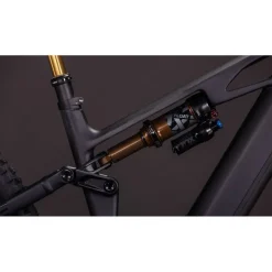 Elektrische Fietsen|E-Mtb Full Suspension < CUBE TEREO HYBRID ONE44 HPC AT 800 - Carbon E-Mountainbike - 2026 - 27.5“ – carbon / gold