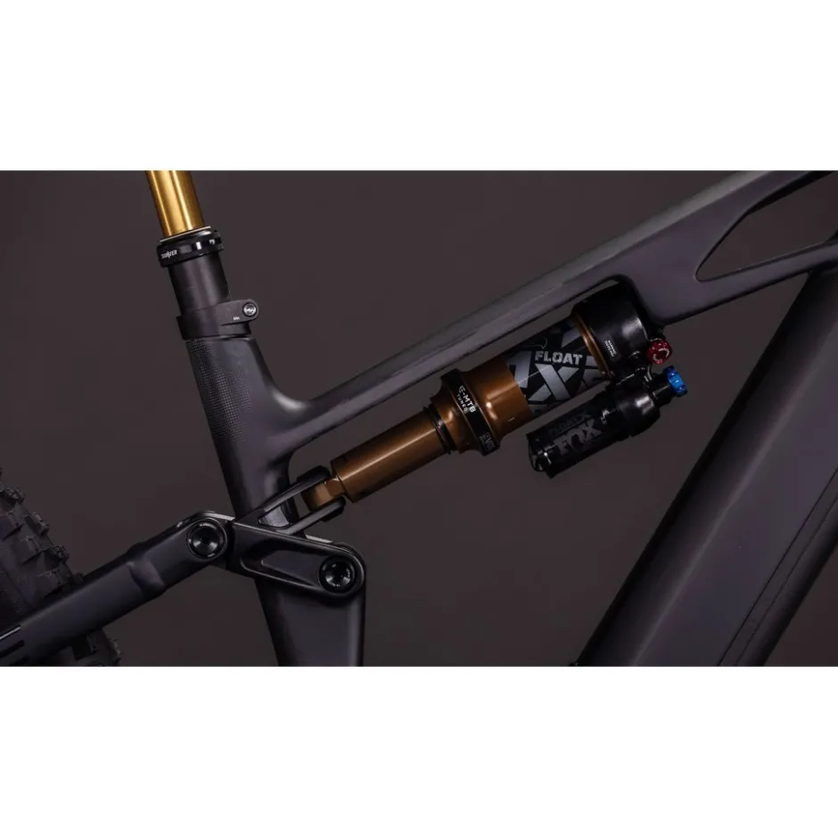 Elektrische Fietsen|E-Mtb Full Suspension < CUBE TEREO HYBRID ONE44 HPC AT 800 - Carbon E-Mountainbike - 2026 - 27.5“ – carbon / gold