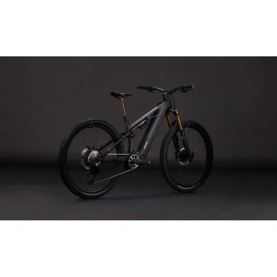 Elektrische Fietsen|E-Mtb Full Suspension < CUBE TEREO HYBRID ONE44 HPC AT 800 - Carbon E-Mountainbike - 2026 - 27.5“ – carbon / gold