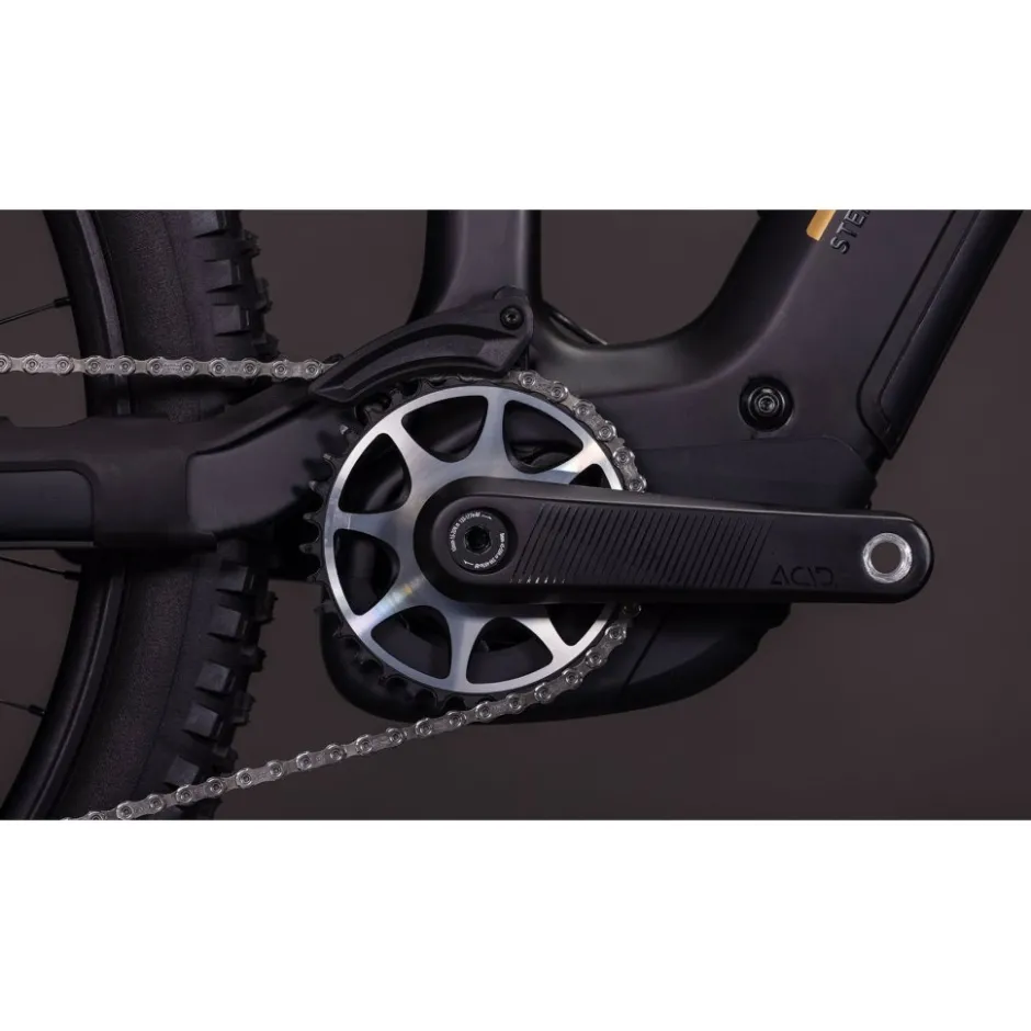 Elektrische Fietsen|E-Mtb Full Suspension < CUBE TEREO HYBRID ONE44 HPC AT 800 - Carbon E-Mountainbike - 2026 - 27.5“ – carbon / gold