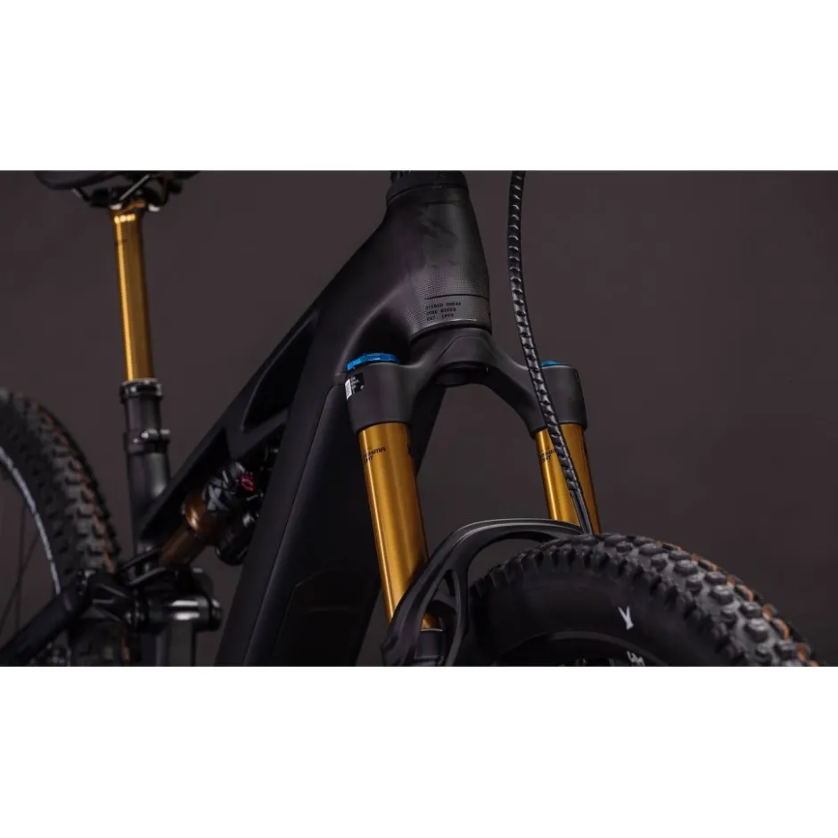 Elektrische Fietsen|E-Mtb Full Suspension < CUBE TEREO HYBRID ONE44 HPC AT 800 - Carbon E-Mountainbike - 2026 - 27.5“ – carbon / gold